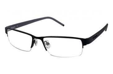 Image of Columbia Steens Mt. Bifocal Prescription Eyeglasses - Frame Black w. Black/Grey Temple, Size 52/17mm CBSTEENSMT02