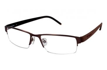 Image of Columbia Steens Mt. Bifocal Prescription Eyeglasses - Frame Light Brown w. Dk. Brown, Size 52/17mm CBSTEENSMT03