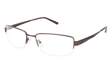Image of Columbia Stewart Peak Progressive Prescription Eyeglasses - Frame Brown CBSTEWARTPEAK02