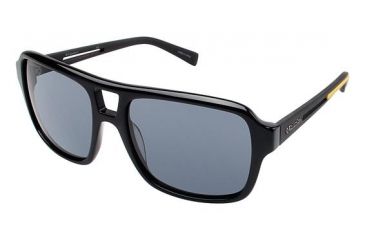 Image of Columbia Stitzers Sunglasses - Frame BLACK/YELLOW, Lens Color Smoke CBSTITZERS01