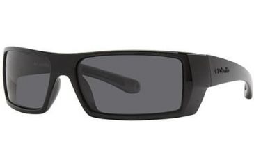 Image of Columbia Stone Mountain Single Vision Prescription Sunglasses CBSTONE01 - Frame Color: Shiny Black