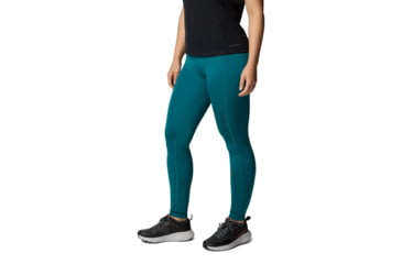 Image of Columbia Summit Valley Legging - Womens, River Blue/Black, S, 2118021-364-S-R