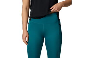Image of Columbia Summit Valley Legging - Womens, River Blue/Black, S, 2118021-364-S-R