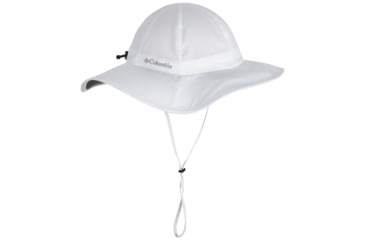 Image of Columbia Sun Goddess Booney Hat - Women's-White/ Grey-One Size