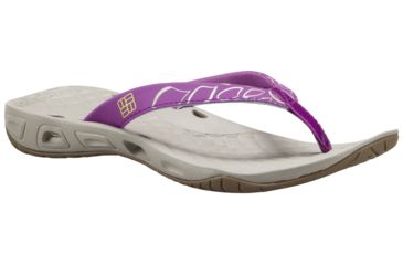 Image of Columbia Sunbreeze Vent Flip Sandal - Women's-Razzle/Zour-Medium-11