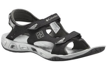 Image of Columbia Sunbreeze Vent Sandal - Women's-Black/Platinum-Medium-11
