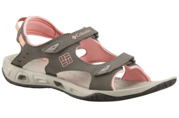 Image of Columbia Sunbreeze Vent Sandal - Women's-Mud/Sorbet-Medium-9