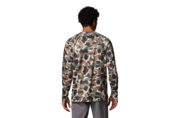 Image of Columbia Super Terminal Tackle Long Sleeve Shirt - Mens, Fossil Deltahunter Camo, XL, 1709431-161-XL