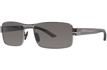 Image of Columbia TALUS Single Vision Prescription Sunglasses CBTALUS03 - Frame Color Shiny Silver Gray