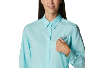 Image of Columbia Tamiami II Long Sleeve Shirt - Womens, Gulf Stream, Small, 1275701448Gulf StreamS
