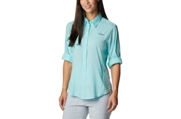 Image of Columbia Tamiami II Long Sleeve Shirt - Womens, Gulf Stream, Small, 1275701448Gulf StreamS