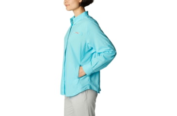 Image of Columbia Tamiami II Long Sleeve Shirt - Womens, Opal Blue, Large, 1275701447Opal BlueL