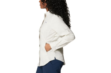 Image of Columbia Tamiami II Long Sleeve Shirt - Womens, Stone, Medium, 1275701022StoneM