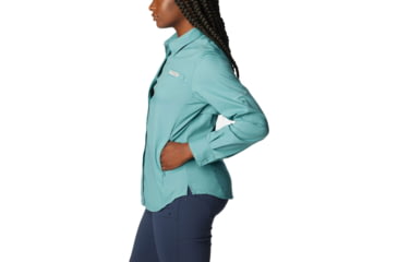 Image of Columbia Tamiami II Long Sleeve Shirt - Women's, Tranquil Teal, Medium, 1275701329Tranquil TealM