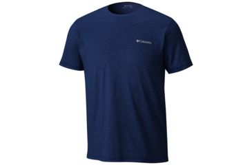 Image of Columbia Tech Trail Short Sleeve Crew - Mens, Carbon, S, 1803741469S