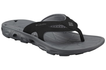 Image of Techsun Vent Flip Sandal - Mens-Black/Charcoal-Medium-8