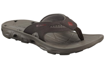 Image of Columbia Techsun Vent Flip Sandal - Men's-Cordovan/Gypsy-Medium-12 US