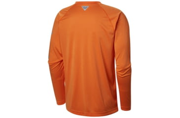 Image of Columbia Terminal Tackle Heather Long Sleeve Shirt - Mens, Solar Heather - Riptide Logo, Large, 1709421823-L