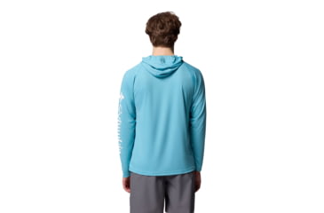 Image of Columbia Terminal Tackle Hoodie - Mens, Vintage Blue/White Logo, Medium, 1536171456-456-M