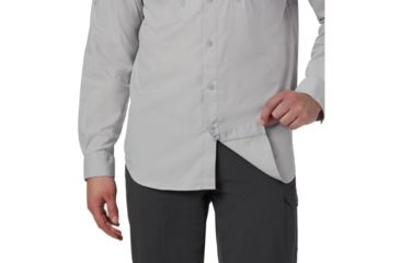 Image of Columbia Terminal Tackle Long Sleeve Woven Shirt - Mens, Cool Grey, Medium, 1831511019-M