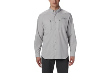 Image of Columbia Terminal Tackle Long Sleeve Woven Shirt - Mens, Cool Grey, Medium, 1831511019-M