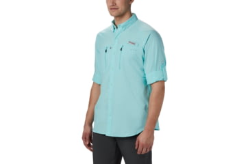 Image of Columbia Terminal Tackle Long Sleeve Woven Shirt - Mens, Gulf Stream, Small, 183151-499-S