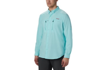 Image of Columbia Terminal Tackle Long Sleeve Woven Shirt - Mens, Gulf Stream, Small, 183151-499-S