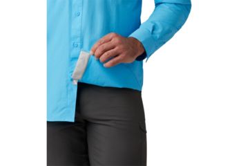 Image of Columbia Terminal Tackle Long Sleeve Woven Shirt - Mens, Riptide, Small, 1831511463-S
