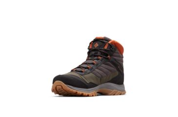 Image of Columbia Terrebonne II Sport Mid Omni-Tech Hiking Boots - Mens, Dark Grey, Dark Adobe, Medium, 8, 1791131089-8