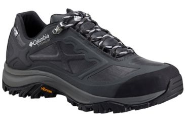 Image of Columbia Terrebonne OutDry Extreme Hiking Shoe - Men's-Black/White-Medium-12