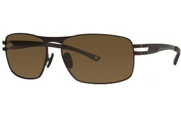 Image of Columbia Thunder Basin Sunglasses - Frame Brown/Meadow Green, Size 60/15mm CBTHUNDERBASINPZ03