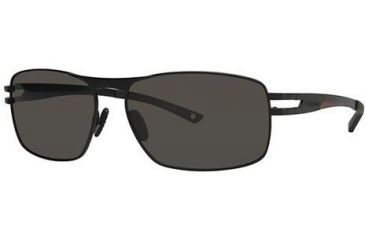 Image of Columbia Thunder Basin Sunglasses - Frame Semi Matte Black/Intense Red, Size 60/15mm CBTHUNDERBASINPZ02