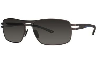 Image of Columbia Thunder Basin Sunglasses - Frame Semi Matte Grout/Oxide Blue, Size 60/15mm CBTHUNDERBASINPZ01