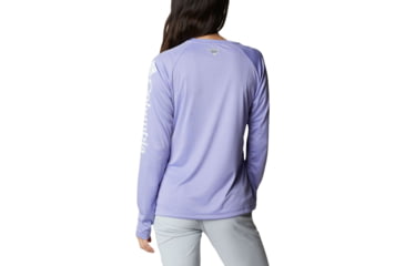 Image of Columbia Tidal Tee II Long Sleeve Shirt - Womens, Fairytale/White Logo, Small, 1577661526Frtl,WhtLgS