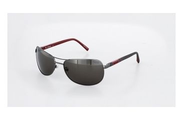 Image of Columbia TIMPANOGAS Sunglasses - Frame MATTE GUN/DARK GREY, Lens Color Smoke, Size 63/17mm CBTIMPANOGAS01