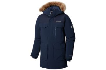 Image of Columbia Titan Pass 780 TurboDown Parka - Mens, Collegiate Navy, XLT, 1737304465-XLT