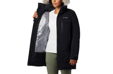 Image of Columbia Titan Pass 780 TurboDown Parka - Womens, Black, Extra Large, 1735591011-XL