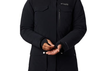 Image of Columbia Titan Pass 780 TurboDown Parka - Womens, Black, Extra Large, 1735591011-XL