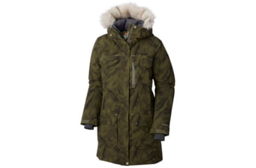 Image of Columbia Titan Pass 780 TurboDown Parka - Womens, Nori Marble Camo Print, Extra Small, 1735591383-XS