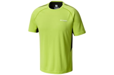 Image of Columbia Titan Trail Short Sleeve Shirt - Mens, Fission, Black, S 1768611351S