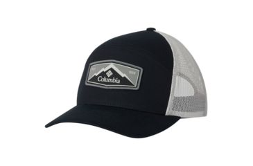 Image of Columbia Trail Evolution II Snap Back Hat - Unisex, Black, Cool Grey Patch, One Size, 1840151010-One Size