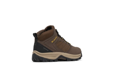 Image of Columbia Transverse Hike Waterproof Shoes - Mens, Cordovan/Golden Yellow, 9.5, 2067401-231-9.5