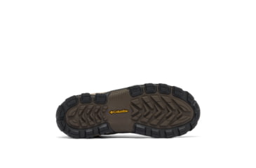 Image of Columbia Transverse Hike Waterproof Shoes - Mens, Cordovan/Golden Yellow, 9.5, 2067401-231-9.5