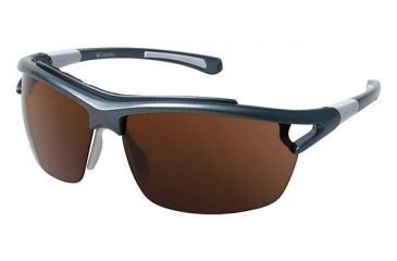 Image of Columbia TRICO PEAK Progressive Prescription Eyeglasses - Frame Metallic Mercury, Size 68/13mm CBTRICOPK03