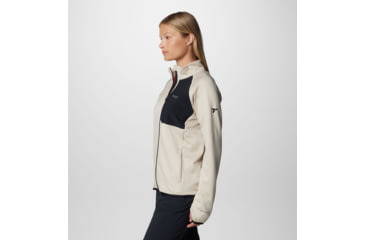Image of Columbia Triple Canyon Grid Fleece FZ Jacket - Womens, Dark Stone Heather/Black, Medium, 2085191278-M