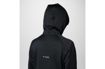 Image of Columbia Triple Canyon Grid Fleece Hooded FZ Jacket - Womens, Black, Large, 2085181010-L