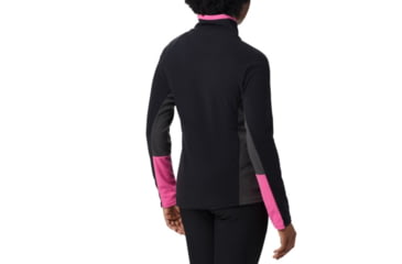 Image of Columbia TTIP Glacial 1/2 Zip, Black, Shark, Extra Small - Womens, 1804991010-XS