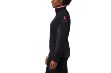 Image of Columbia TTIP Glacial 1/2 Zip, Black, Shark, Extra Small - Womens, 1804991010-XS