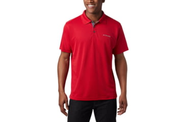 Image of Columbia Utilizer Polo Shirt - Men's, Mountain Red, Medium, 1772051613Mountain RedM