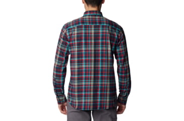 Image of Columbia Vapor Ridge III Long Sleeve Shirt - Mens, Collegiate Navy Bright Bold Plaid, Small, 1552071474CgtNvBhBldPldS